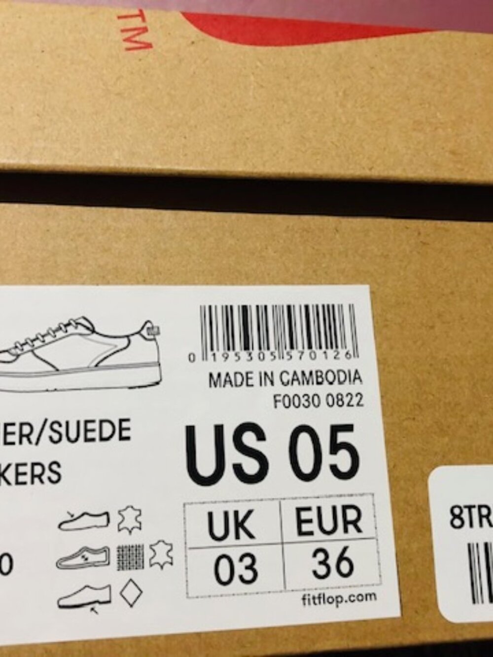 Fitflop RALLY Leather Panel Sneakers - Picture 5 of 5